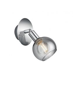 Faretto Brest E14 15W 12x18x18 cm Cromo