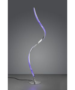 Lampada Piantana Rubin SMD LED 9W 810lm 3000K Alluminio spazzolato
