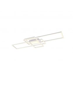 Plafoniera a soffitto Irvine SMD LED 60W 7100lm Bianco Opaco 105x6x42 cm