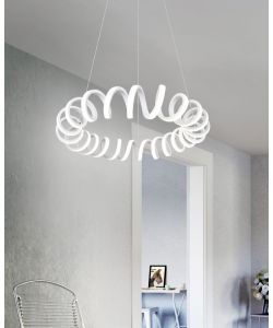 Lampadario a sospensione Curl