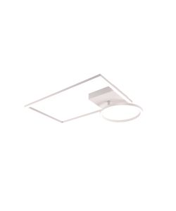 Plafoniera Verso LED Bianca 63 cm Regolabile con Snodo Orientabile