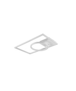 Plafoniera Verso LED Bianca 63 cm Regolabile con Snodo Orientabile