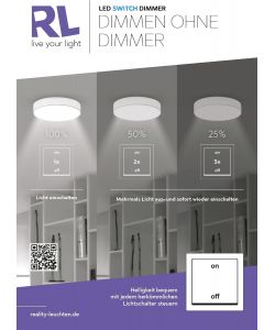 Trio Lighting Lampada Sospensione Sansa LED Bianco Opaco 80cm