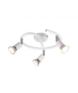 Faretto Paris 3xGU10 35W Bianco