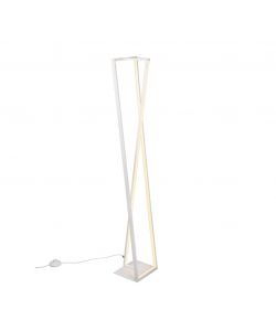 Lampada Piantana EDGE SMD LED 26W - 2950lm - 20x124x17cm Bianco Opaco