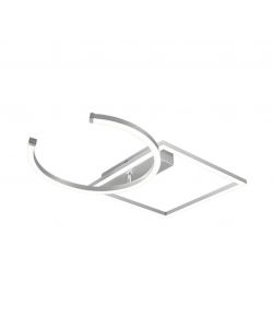 TRIO Plafoniera LED Pivot 23,5W 4000K 54cm Alluminio Regolabile