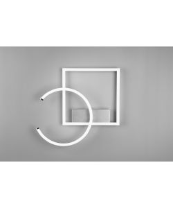 TRIO Plafoniera LED Pivot 23,5W 4000K 54cm Alluminio Regolabile