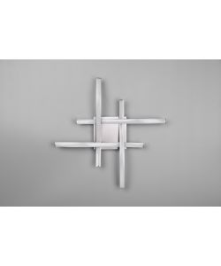 Plafoniera Route Nichel Opaco 4x SMD LED - 5W - 4x 600lm - 4000K