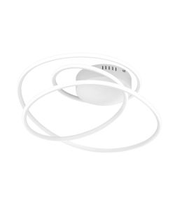 Reality Plafoniera LED Bologna Metallo Bianco Opaco - 36W 5100lm 4000K