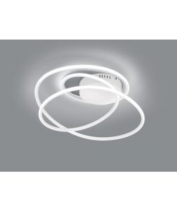 Reality Plafoniera LED Bologna Metallo Bianco Opaco - 36W 5100lm 4000K