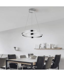 Trio Lampada Sospensione LED Parma Cromo 50x150 cm