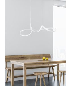 Reality Lampada a Sospensione LED Perugia Bianco 36W Dimmerabile