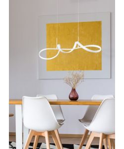 Reality Lampada a Sospensione LED Perugia Bianco 36W Dimmerabile