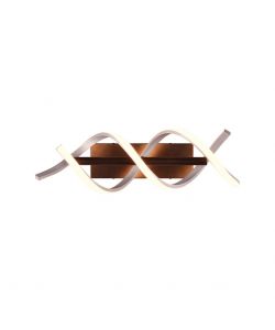 Trio Applique LED Sequence 22W Dimmerabile Ardesia 47x13,5cm