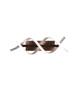 Trio Applique LED Sequence 22W Dimmerabile Ardesia 47x13,5cm