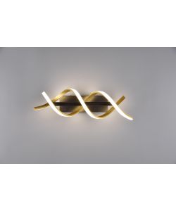 Trio Applique LED Sequence 22W Ottone 47x13.5 cm Dimmabile