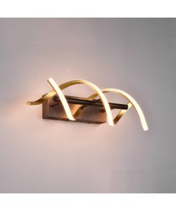 Trio Applique LED Sequence 22W Ottone 47x13.5 cm Dimmabile