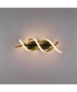 Trio Applique LED Sequence 22W Ottone 47x13.5 cm Dimmabile