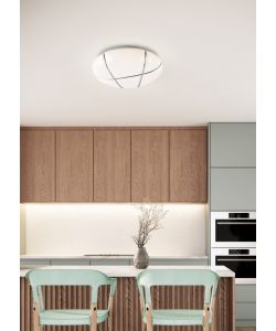 Reality Plafoniera Led Tibor Dimmer - Cielo Stellato - 12W 1600lm D.28cm