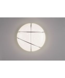 Reality Plafoniera Led Tibor Dimmer - Cielo Stellato - 12W 1600lm D.28cm
