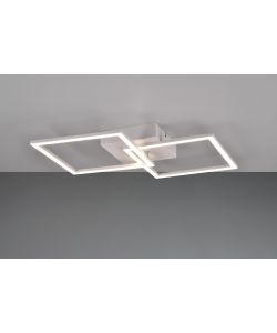 Plafoniera LED TRAIL 20W 2500LM Bianco Opaco Girevole per Interni
