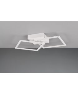 Plafoniera LED TRAIL 20W 2500LM Bianco Opaco Girevole per Interni