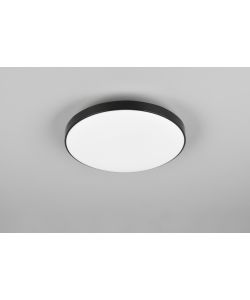 Reality Plafoniera Led Spica Nera - 18W 2000lm 4000K - D.27cm