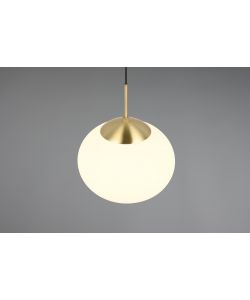 Trio Lampada a Sospensione Fomento - Base Ottone - E27 D.30x150cm