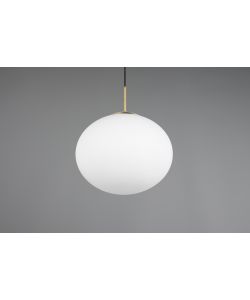 Trio Lampada a Sospensione Fomento - Base Ottone - E27 D.30x150cm