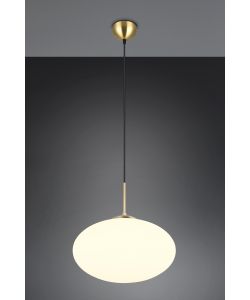 Trio Lampada a Sospensione Fomento - Base Ottone - E27 D.40x150cm