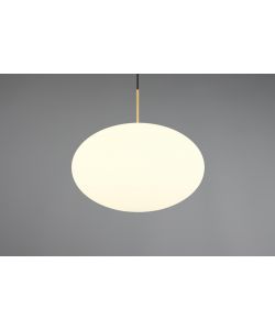 Trio Lampada a Sospensione Fomento - Base Ottone - E27 D.40x150cm