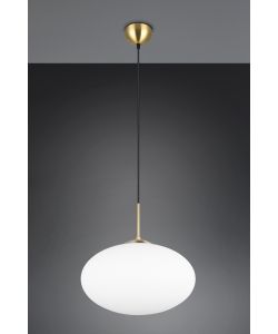 Trio Lampada a Sospensione Fomento - Base Ottone - E27 D.40x150cm