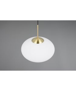Trio Lampada a Sospensione Fomento - Base Ottone - E27 D.40x150cm
