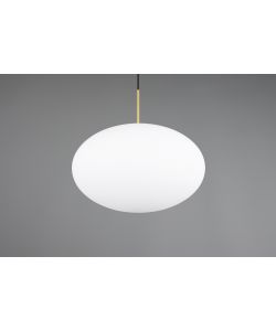Trio Lampada a Sospensione Fomento - Base Ottone - E27 D.40x150cm