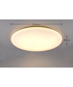 Trio Plafoniera Led Sella - Effetto Cielo Stellato - 70W 9000lm D.70cm