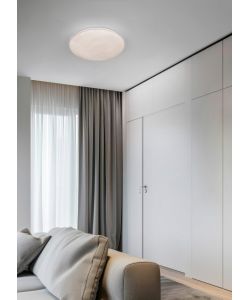 Reality Plafoniera Led Umbria Alabastro - 12W 1600lm 4000K - D. 278mm