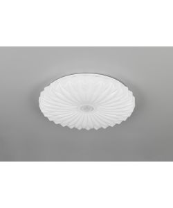 TRIO Plafoniera LED Etoris effetto cristallo bianca diam. 40 cm