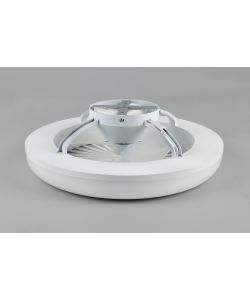Trio Lighting Ventilatore Soffitto LED MORA 13W Bianco 45cm Design Compatto