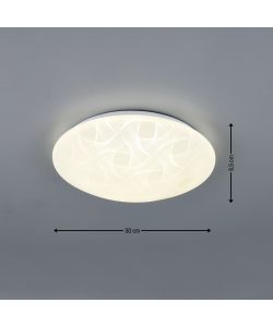 Reality Plafoniera Led Umbria III - Effetto Rete - D.30cm 16W 1600lm