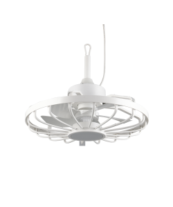 Trio Lighting Ventilatore Soffitto LED Oslo Bianco 20W 51cm IP44
