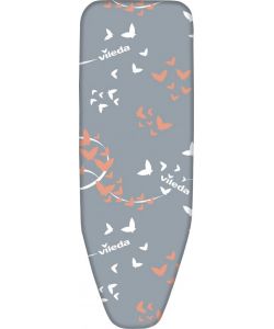 Vileda Copriasse da Stiro Premium 2in1 Azzurro 110-130 cm Floreale