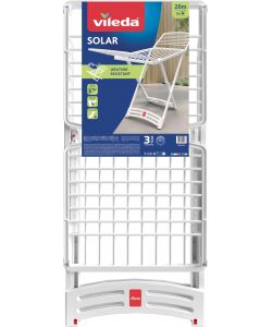 Vileda Stendibiancheria Solar in Resina da Esterno con Ruote 182 cm