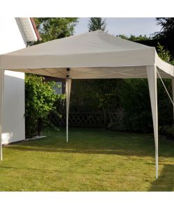 HI Tenda per Feste Pieghevole 3x3 m Beige