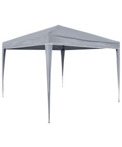 HI Tenda per Feste Pieghevole 3x3 m Grigia