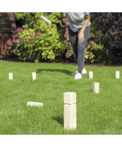 HI Gioco dei Kubb per Esterni in Legeno