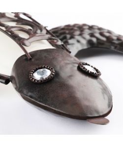 HI Applique da Giardino a LED Solare a Forma di Geco