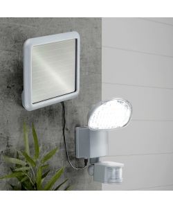 HI Luce da Giardino Solare a LED con Sensore di Movimento in Plastica