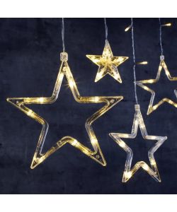 HI Tenda di Luce con Stelle Fairy con 63 LED