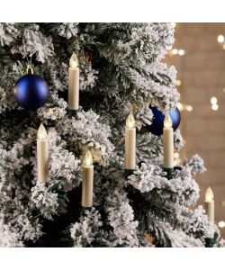 HI Mini Candele a LED a Batteria con Telecomando 10 pz