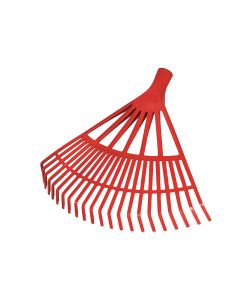 Rastrello per foglie in plastica